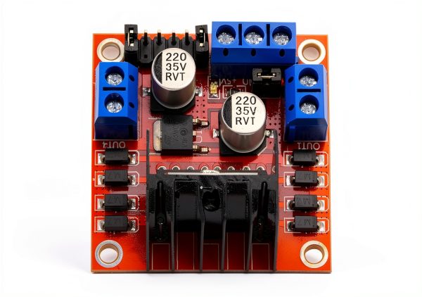 WMYCONGCONG L298N Motor Controller Dual H‑Bridge DC Stepper Module-4
