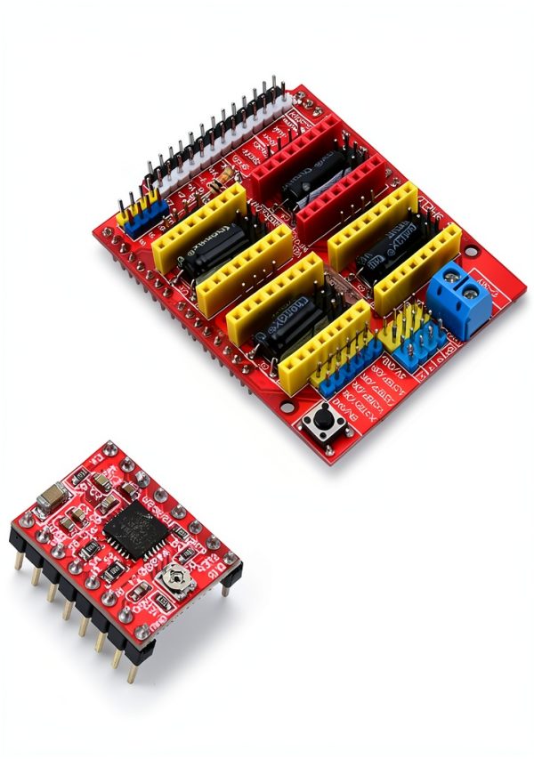CNC Shield Expansion Board V3.0 by Podazz for 3D Printer and Engraver-1