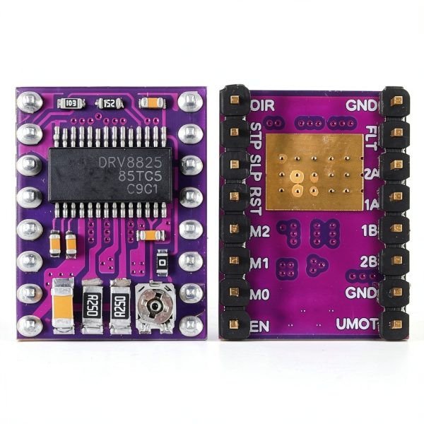 DRV8825 Stepper Motor Driver Module with Heat Sink – 8 Pack by Shutao-1