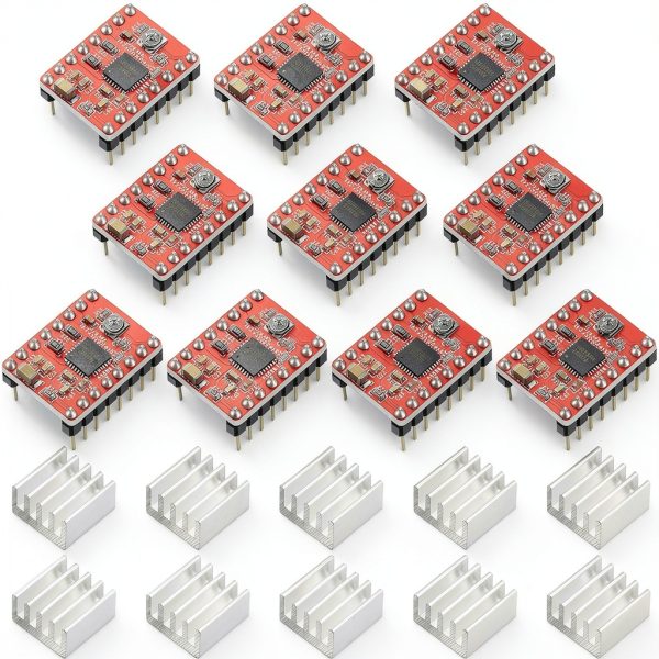 Photect 10 Stepper Motor Driver Module Heat Sink for 3D Printing-0