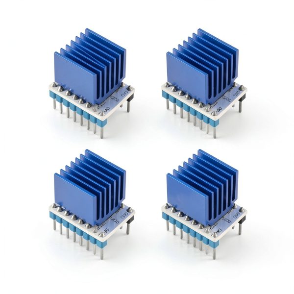 TMC2208 4PCS Stepper Driver Module Heat Sink for 3D Printer Boards-1
