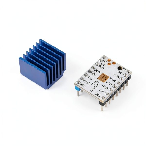 TMC2208 4PCS Stepper Driver Module Heat Sink for 3D Printer Boards-3