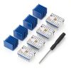 TMC2208 4PCS Stepper Driver Module Heat Sink for 3D Printer Boards-0