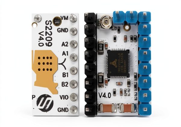 FYSETC 3D Printer Parts 5PCS Upgrade Stepstick Mute S2209 V4.0 Stepper Motor Driver UART Mode with Heatsink for Reprap Ram1.4 MKS Gen/SpideKing/SKR V1.3 MKS GEN L Ramps 1.4/1.5/1.6 Control Motherboard-1