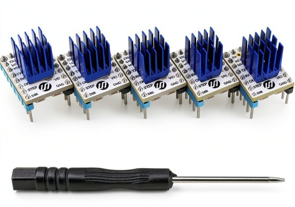 FYSETC 3D Printer Parts 5PCS Upgrade Stepstick Mute S2209 V4.0 Stepper Motor Driver UART Mode with Heatsink for Reprap Ram1.4 MKS Gen/SpideKing/SKR V1.3 MKS GEN L Ramps 1.4/1.5/1.6 Control Motherboard-7