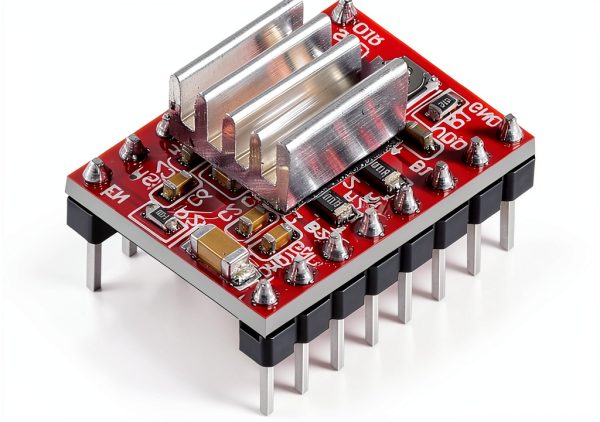 5 Pieces A4988 Stepper Motor Driver Modules with Heat Sinks for 3D-2
