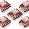 5 Pieces A4988 Stepper Motor Driver Modules with Heat Sinks for 3D-0